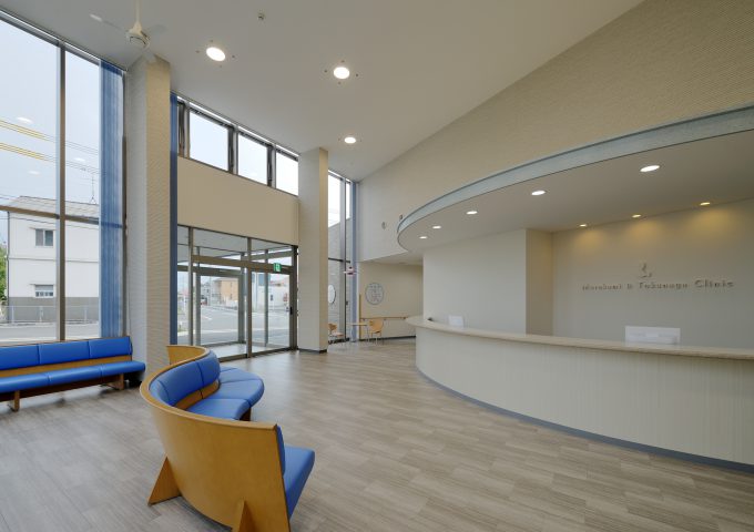 waiting room(1F) and  information desk